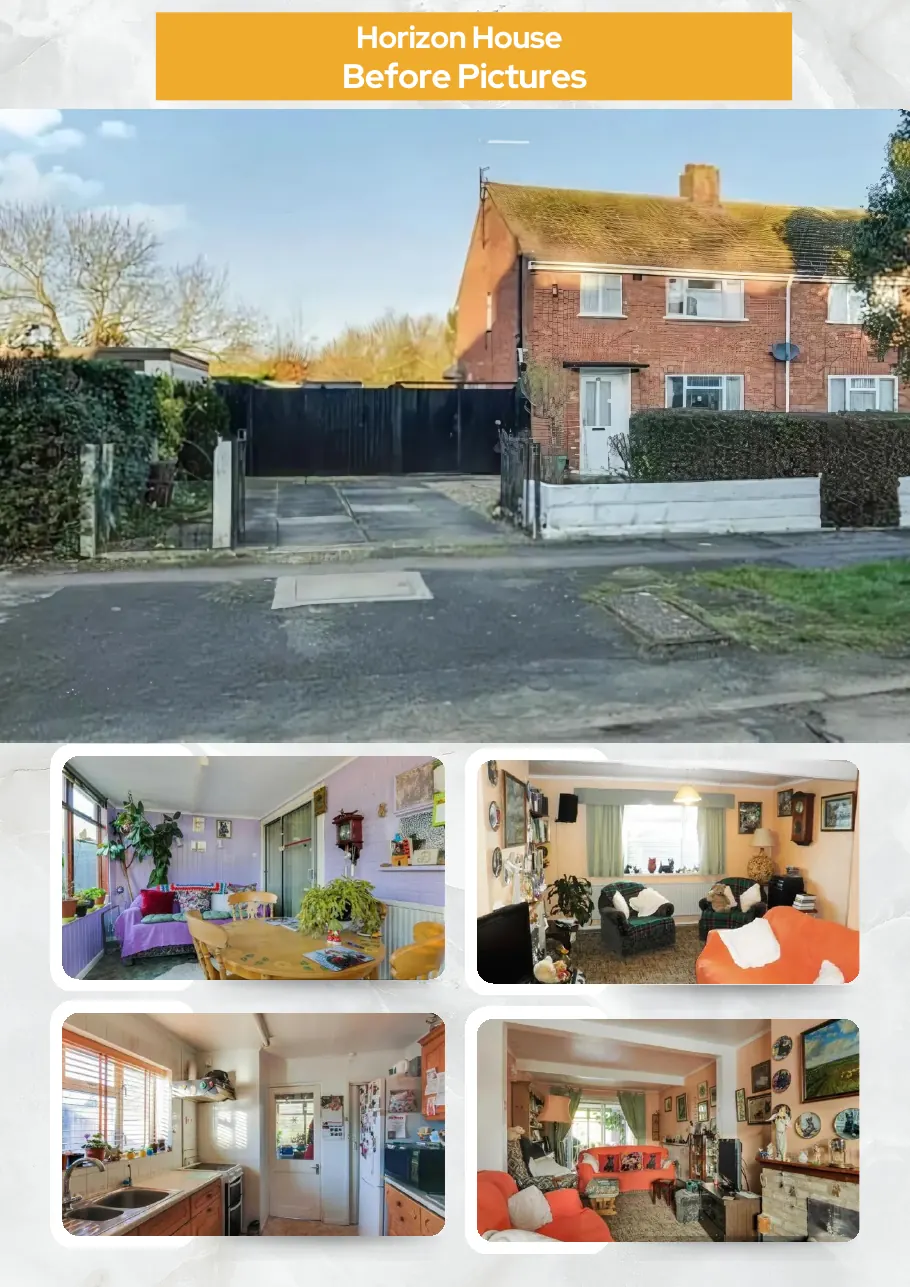 Property portfolio page 9: Horizon House before pictures